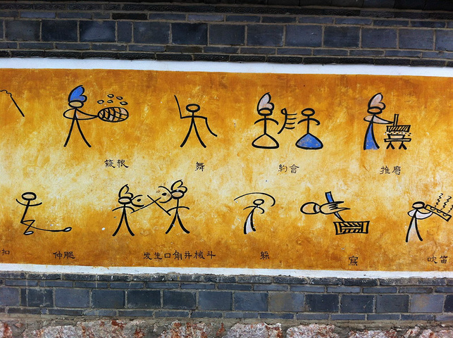回来之后发现白沙之行虽不算完整但我很喜欢东巴文字在束河的两天有个