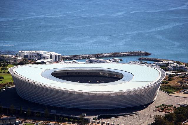 开普敦绿点球场,也是10年世界杯举办地