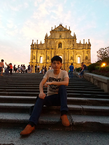 2017.三巴,是澳门的标志性建筑物之一,这里在2