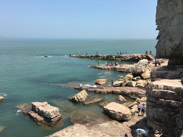 2017吹吹海风,看看这海天一线的风景_长岛评