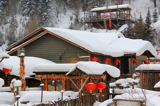 疯癫六人美的香菇之东北雪谷雪乡六日游