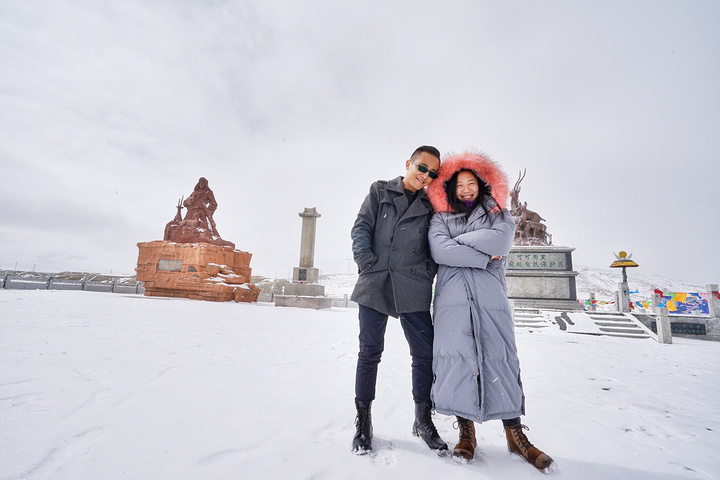 2017几小时后终于通路了,快到昆仑山口时,姐姐