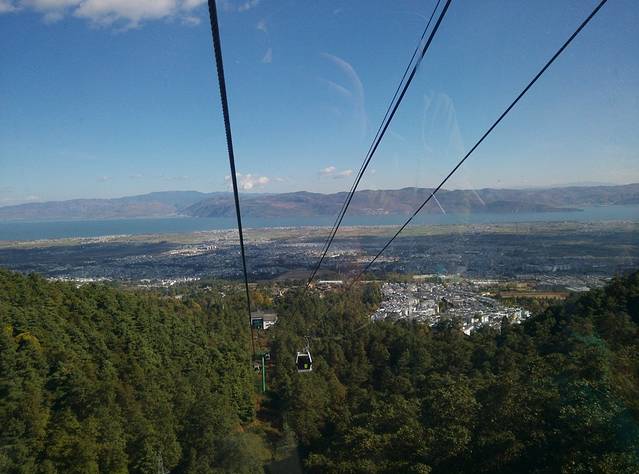 苍山洗马潭索道