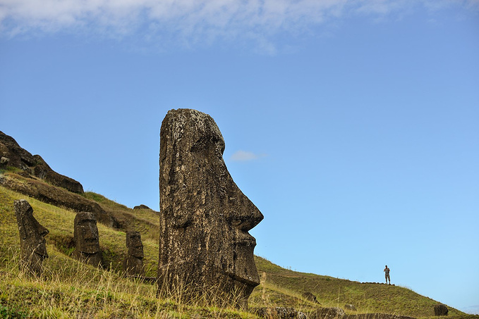 复活节岛,谜之守望者——海盗王基德作品