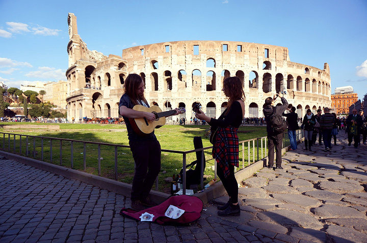 7罗马斗兽场,顾名思义是古罗马帝国专供奴隶主