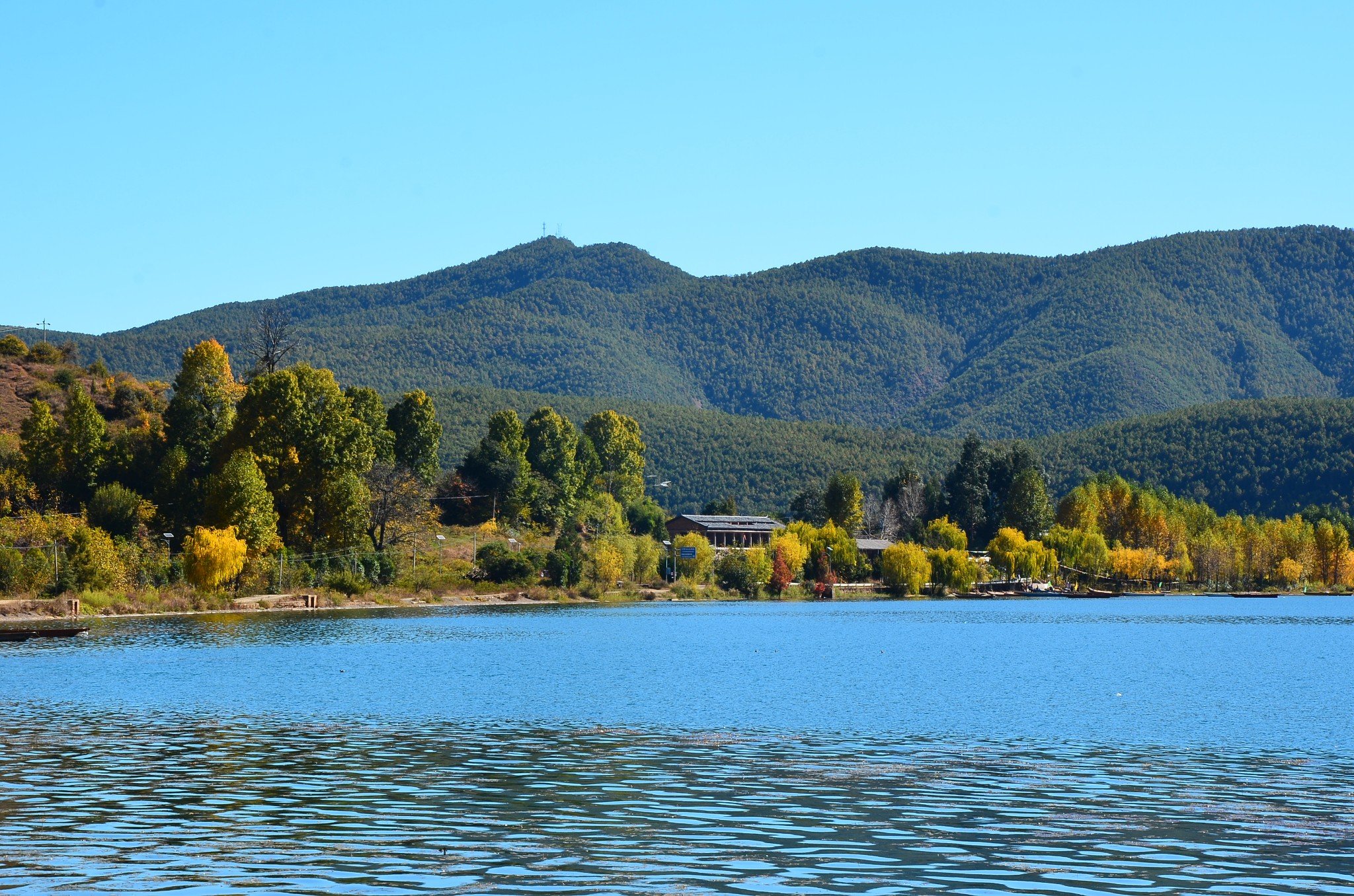 2019达祖湖湾游玩攻略,天气很好 ,由于淡季游客不多.【去哪儿攻略】