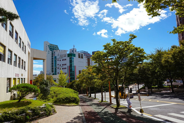 看了漂亮的庆星大学,我们前往釜山大学.