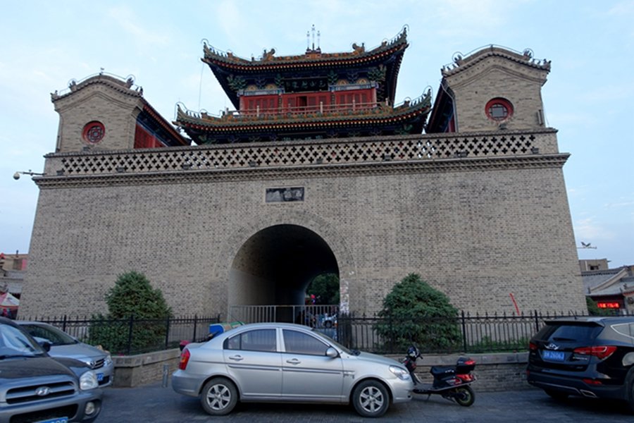 榆林古城南门(镇远门)与瓮城
