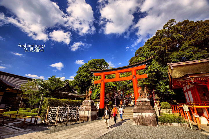 用一勺水将自己从上往下浇透_伏见稻荷大社"的评论图片
