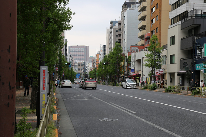 从东大出来,继续压马路,朝着晴空塔出发!