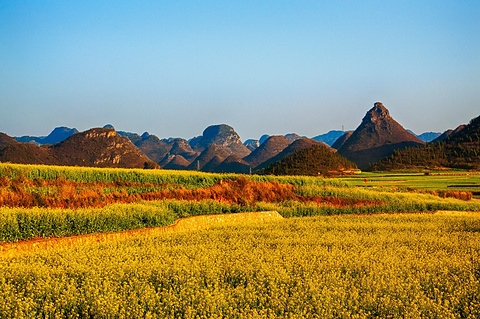 金鸡峰丛旅游景点攻略图