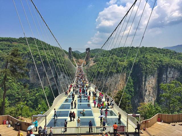 张家界大峡谷景区(玻璃桥)