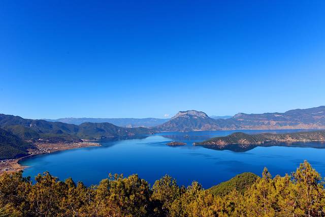 泸沽湖风景区-观景台