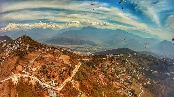 .,淡季去真的好划算,滑翔加摄像,5500卢比,再加