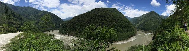 雅鲁藏布江大拐弯