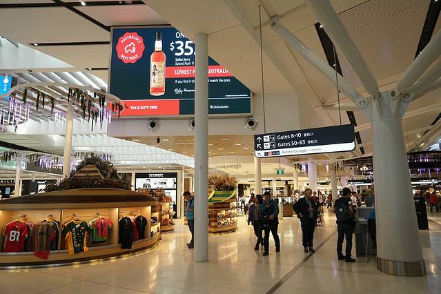 悉尼国际机场免税店