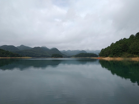 摆龙湖景区（红旗水库）旅游景点攻略图