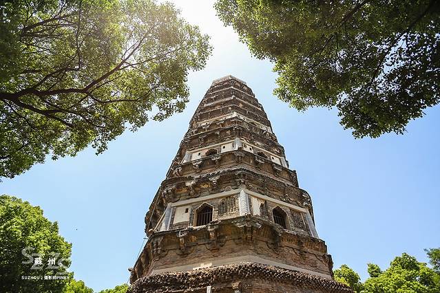 虎丘山风景名胜区-虎丘塔