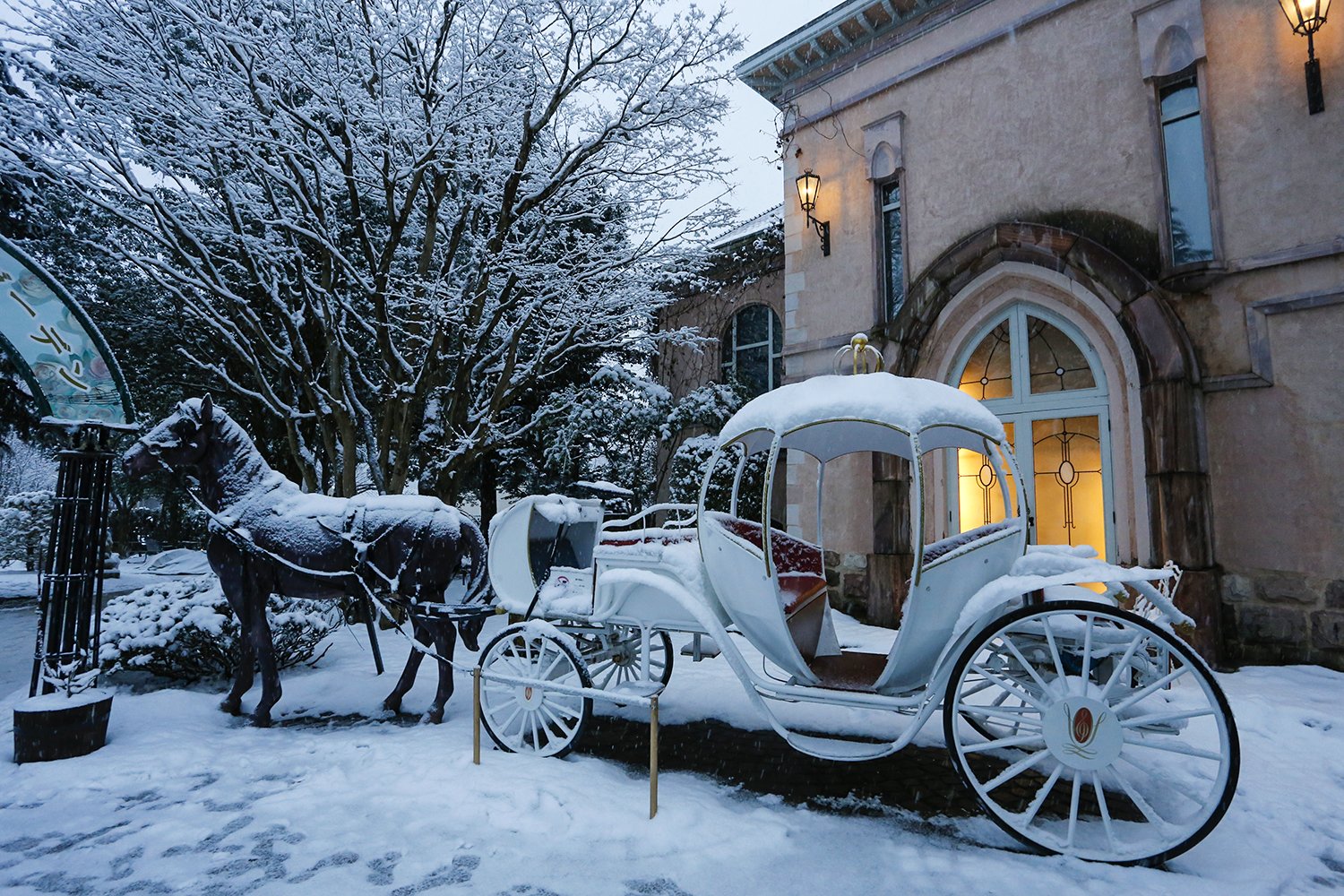 梦幻的南瓜车呀