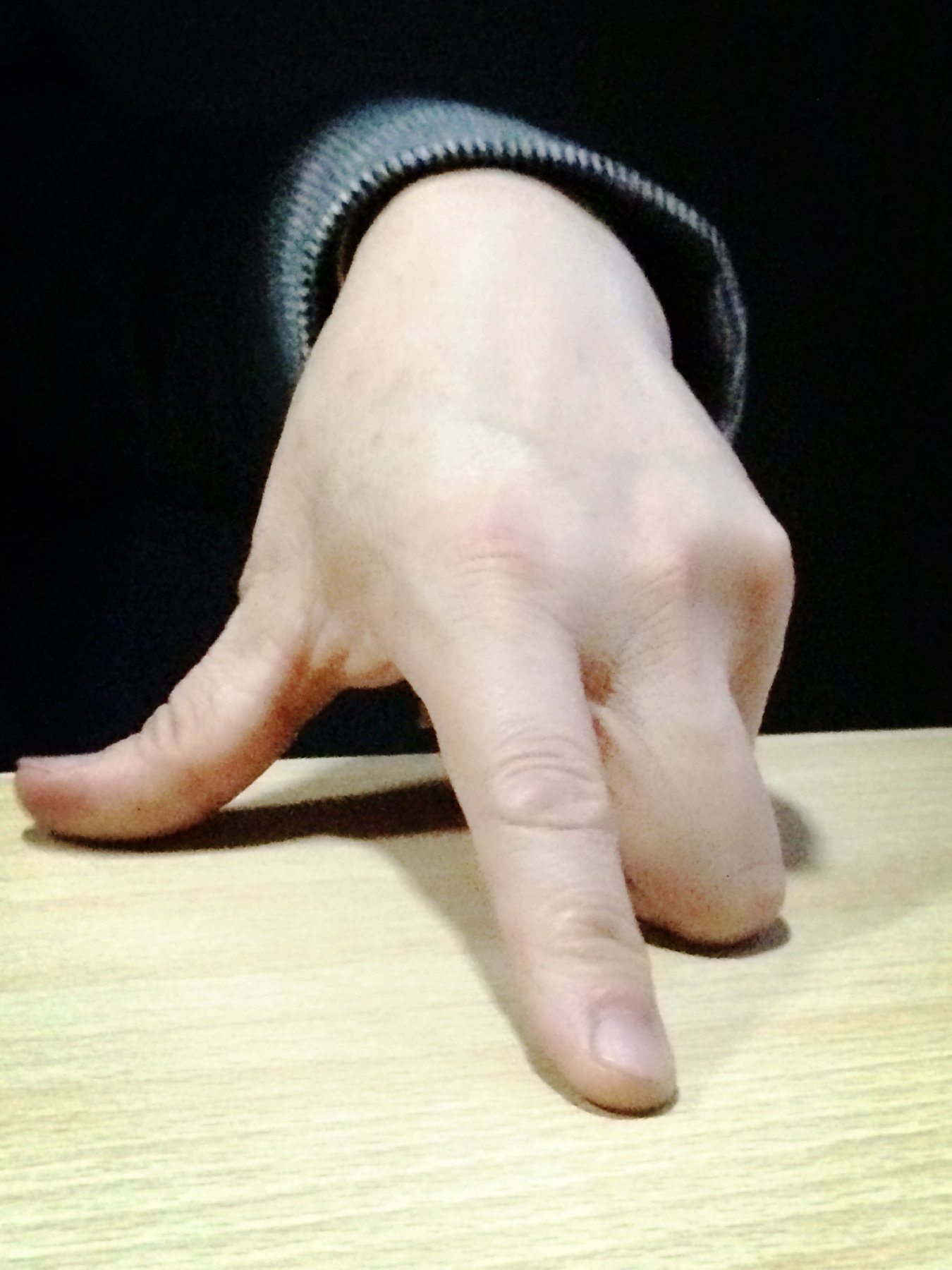 对面的大姐不经意间摆出的一个手势也被我拍下来了~嘿嘿