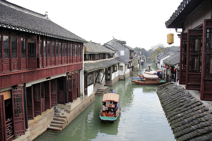 周庄苏州双桥,周庄贞丰桥,南浔古镇风景图片_大山谷图库