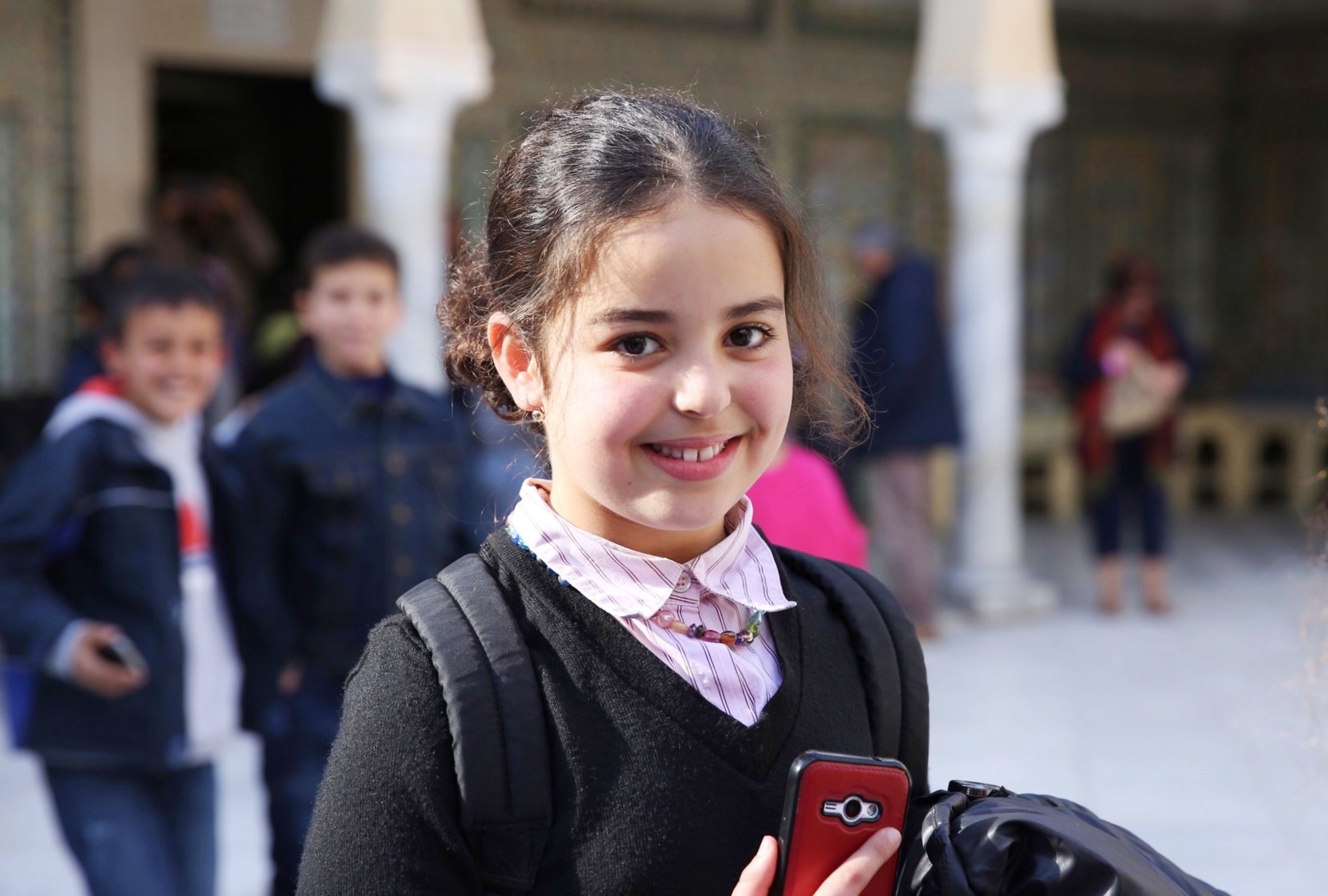 突尼斯一个微笑,一句"salam"(平安) ,我为你动容