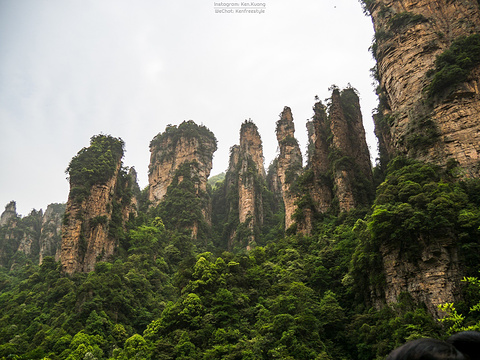 百龙天梯旅游景点攻略图