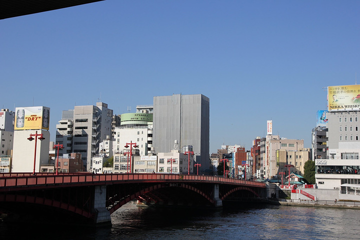 吾妻桥,也是挺有名的名字这个建筑一直没.