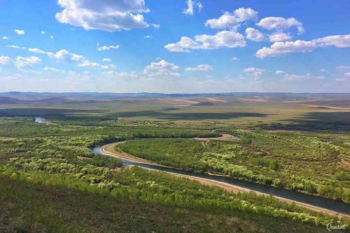 呼伦贝尔草原、位于内蒙古北部、最佳草原旅游
