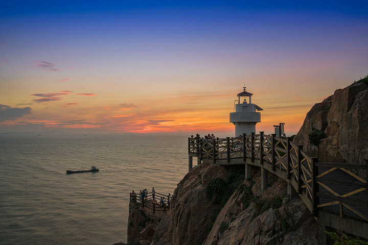 这居然是第一次看了场完整的日出六井潭日出下午免费沙滩玩耍遗憾的是