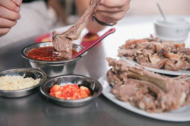 阿婆东山羊肉店(鸿港海鲜批发市场店)