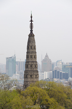 保俶塔旅游景点攻略图
