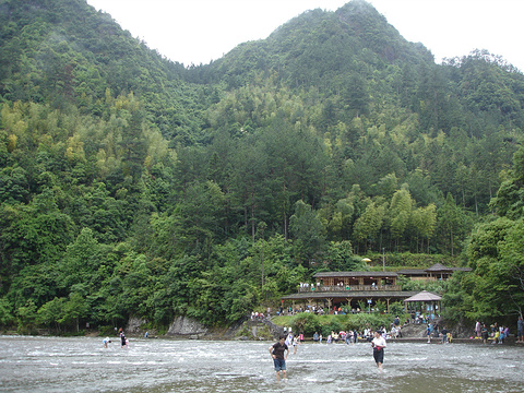 白水洋风景区旅游景点攻略图