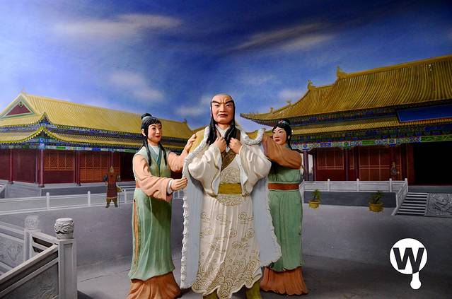 西夏史话塑像馆