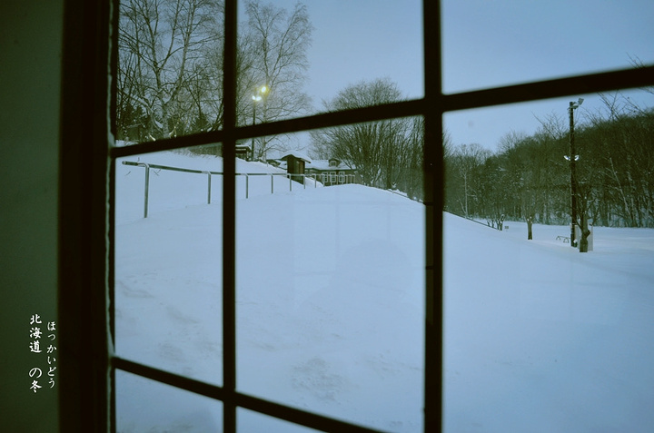 不过景色和雪景真的很美~静静地看雪.从亭子里望出去的景色