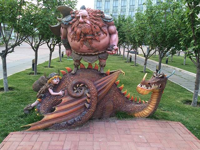 中新天津生态城动漫园