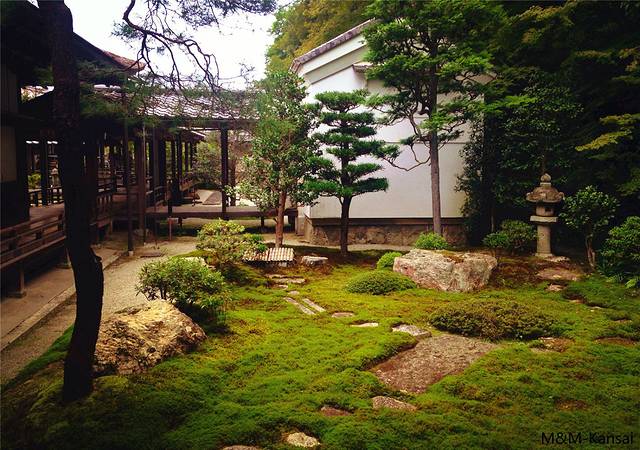 南禅会本院的庭院