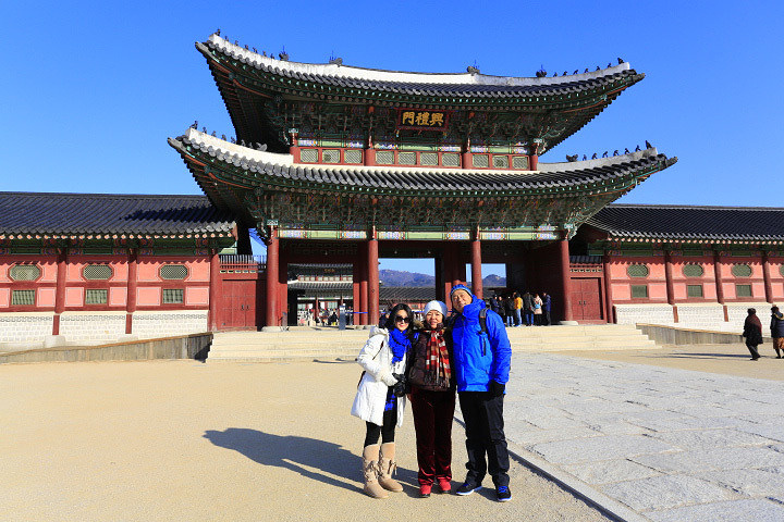 2016韩国五大宫阙之首的景福宫是朝鲜王朝的