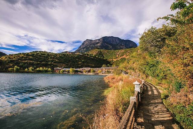 泸沽湖风景区-观景台