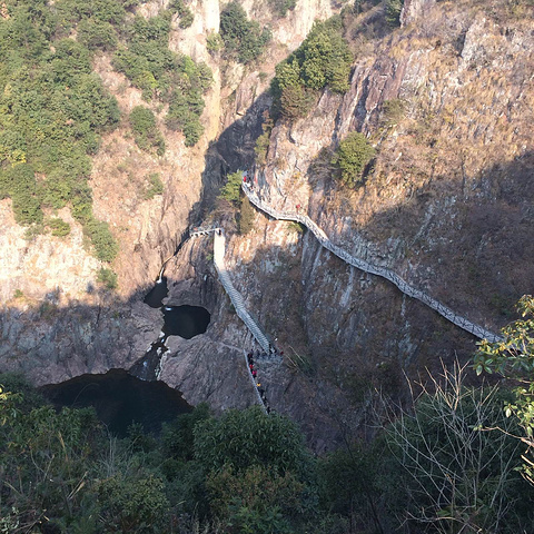 "一大早前往这儿的景点 磐安十八涡，半天游..._十八涡景区"的评论图片