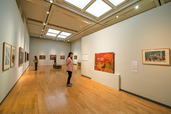 福冈:福冈亚洲美术馆,大濠.