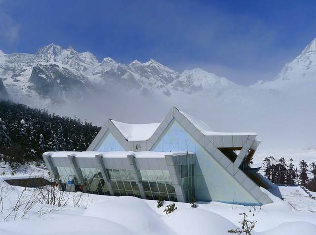 海螺沟冰川森林公园四号营地