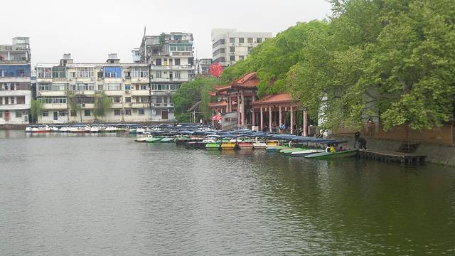 南临中山路东滨苏圃路,面积约13公顷,唐宪宗元和三年… 南昌八一公园
