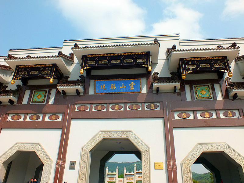 2023灵山胜境游玩攻略,我是全程步行,游客也可以乘.【去哪儿攻略】