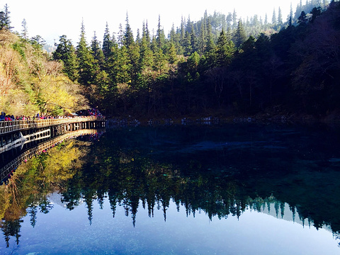 五彩池旅游景点攻略图