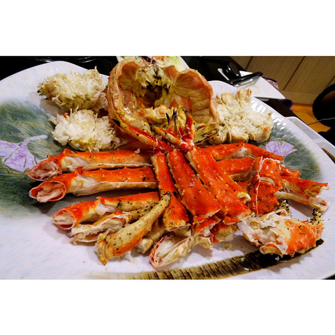 特别好吃~ 满满帝王蟹位于保健路的入口处,离