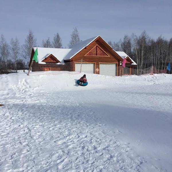 漠河北极村圣诞滑雪场