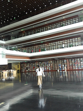 四川省图书馆旅游景点攻略图