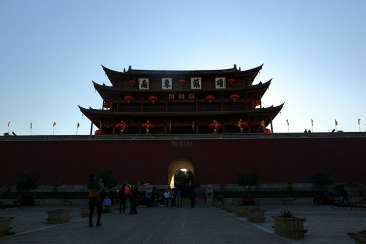 东门楼子,月上东门楼,东门楼_大山谷图库