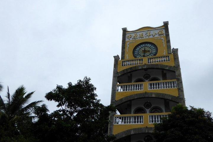 2017海南岛的母亲河万泉河水从这里流向太平